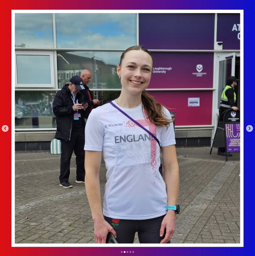 Rebecca Keddie Represents England at the Loughborough International 2026
