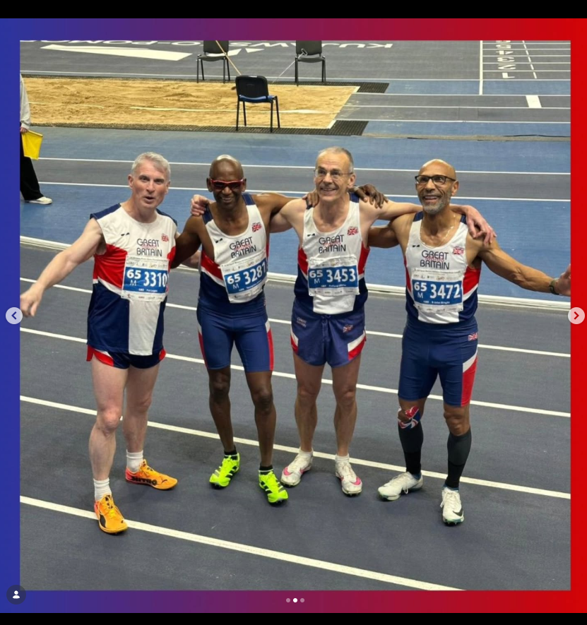 Pat Logan at the 2026 European Masters Indoor Championships