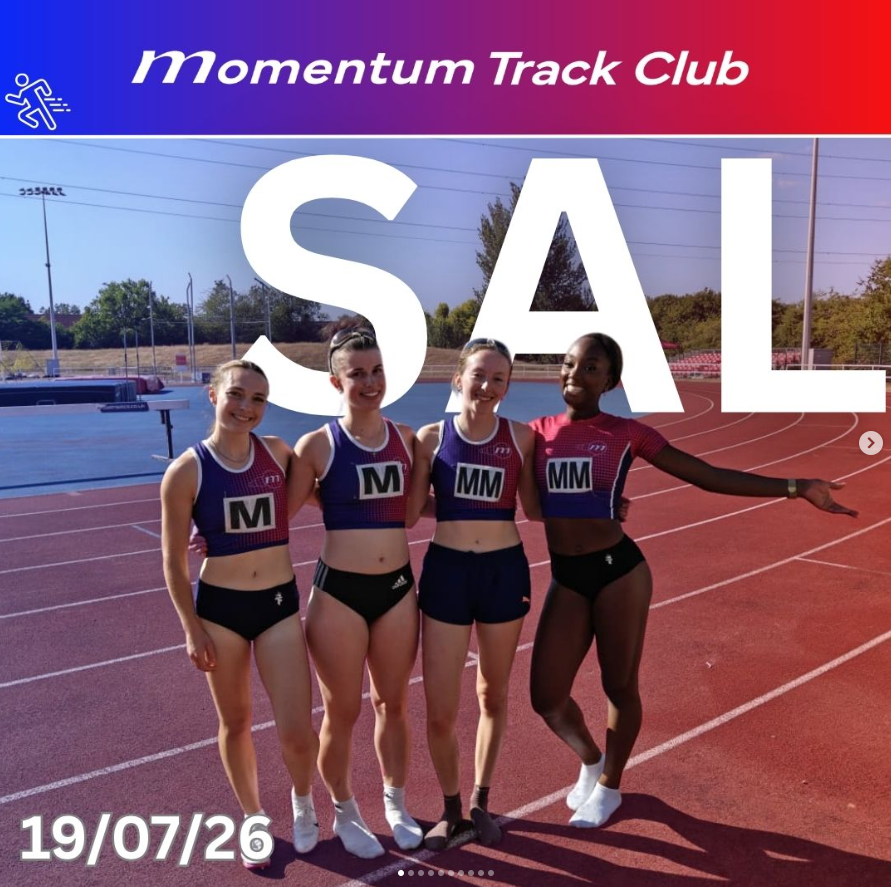 Momentum Track Club Win Third SAL Match by 85 Points