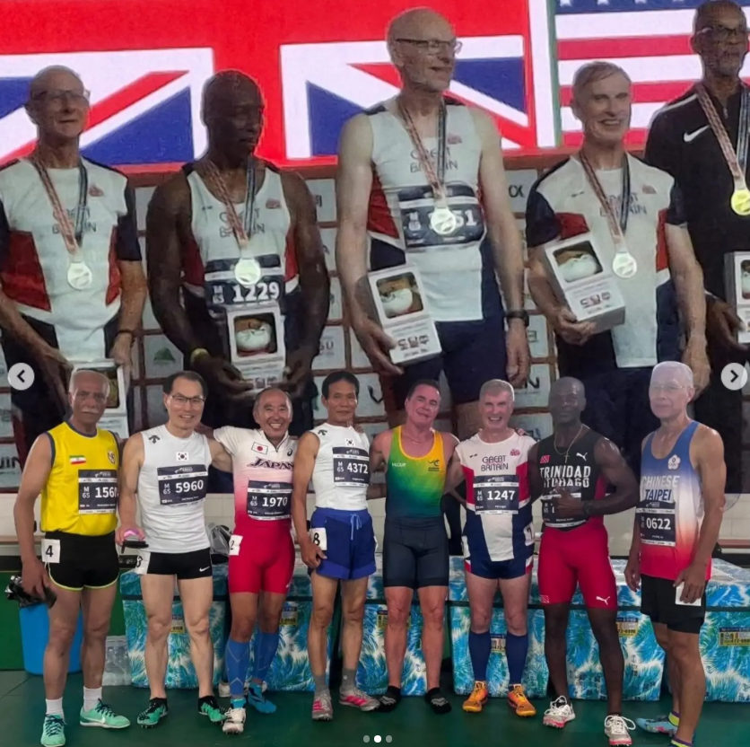 Pat Logan at World Masters Championships