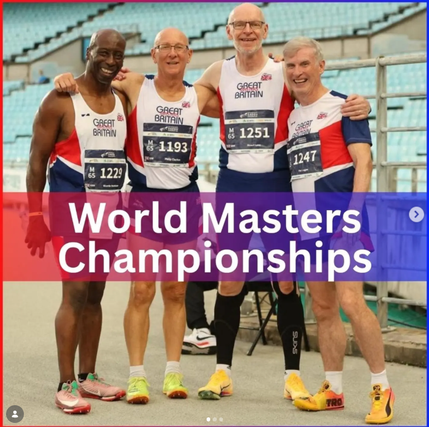 Pat Logan at World Masters Championships